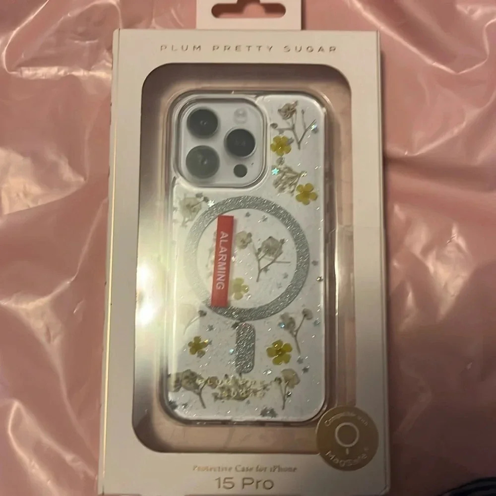Plum Pretty Sugar Phone Case - 15 Pro -yellow flower 1 & 2